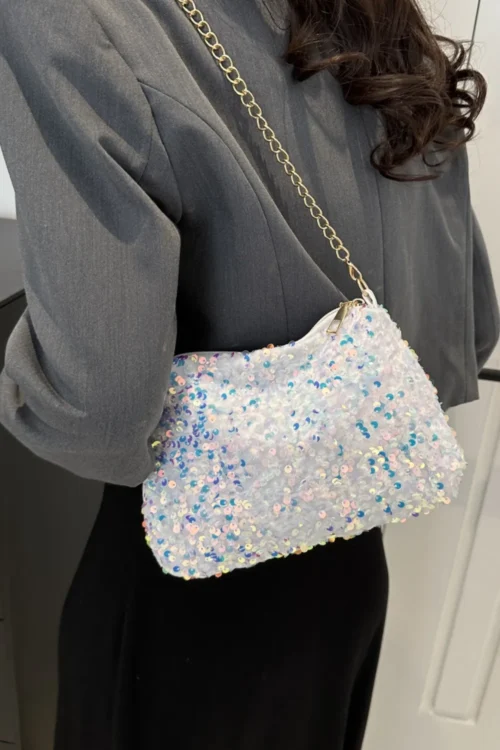 Sequins Polyester Shoulder Bag - Image 23