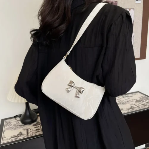 Leather Crossbody Shoulder Bag - Image 7