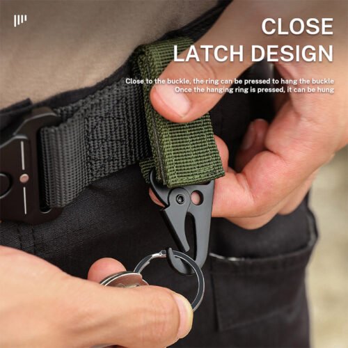 Outdoor military fan woven strap keychain - Image 5