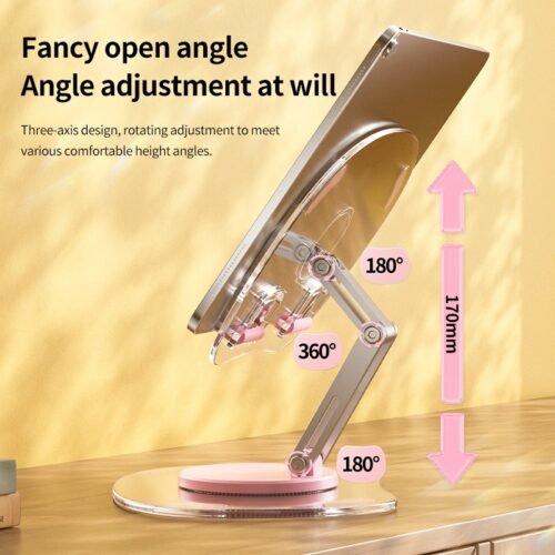 360 degree rotating acrylic tablet stand - Image 6