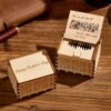 Portable Personalized Wooden Music Box