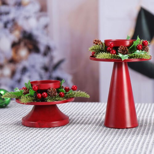 Creative Retro Christmas Candle Holder