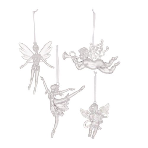 Transparent Angel Pendant Christmas Decoration