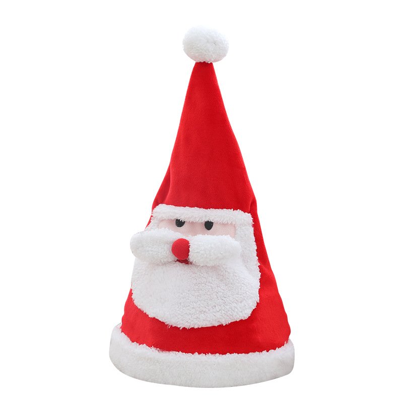 Soft Kawaii Plush Christmas Hat - Image 5