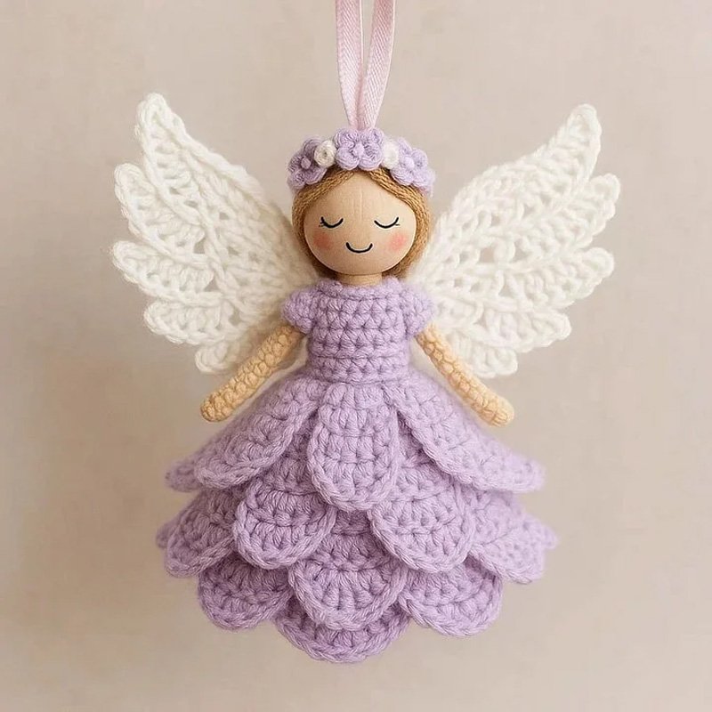 DIY Crochet Angel Decoration Kit - Image 4