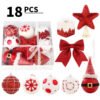 Christmas tree decoration set