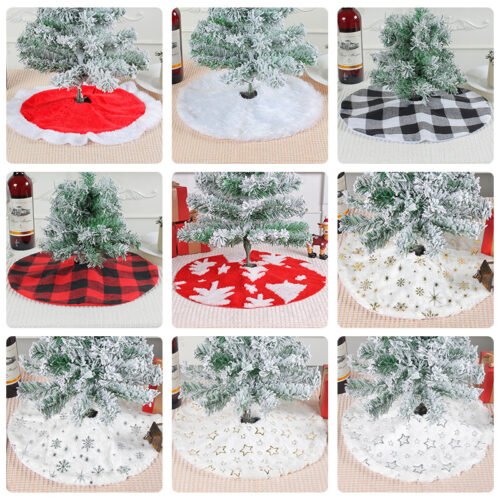 Small mini Christmas tree skirt decoration