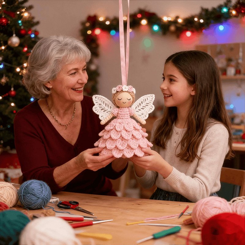 DIY Crochet Angel Decoration Kit - Image 10