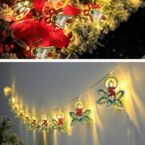 Christmas Iron Decorative LED Lights