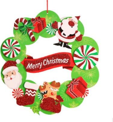 Christmas 3D Paper garland Decoration