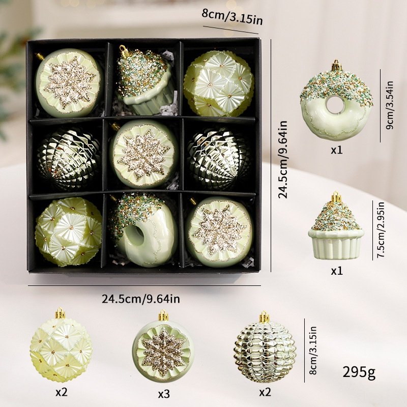 European Style Christmas Tree Ornament Set - Image 7