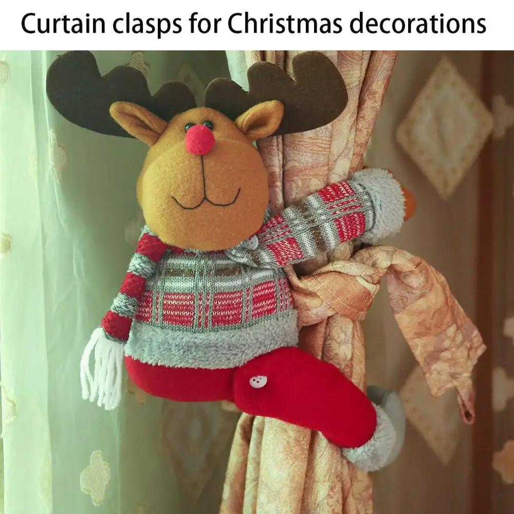 Curtain Buckle Window Christmas Decoration - Image 6